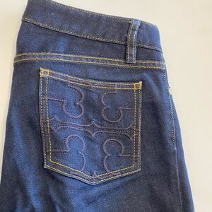 Tory Burch Dark Blue Skinny Jeans